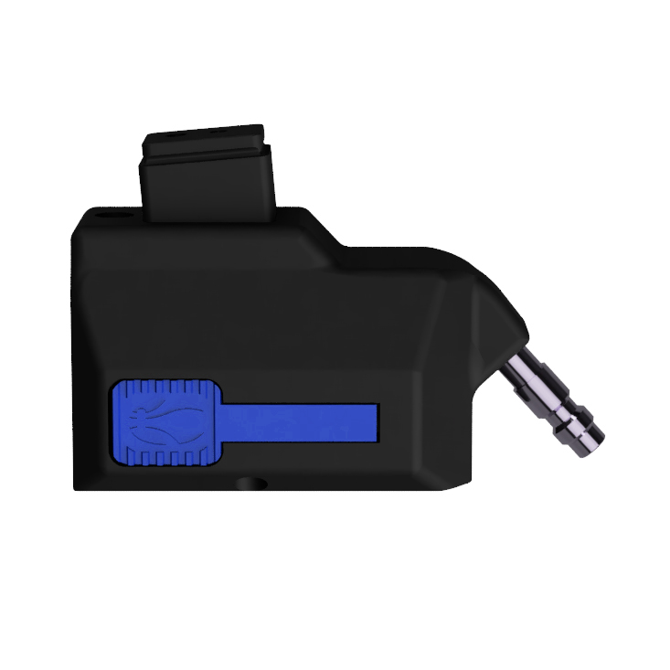 Photo HPA M4 mag adapter for Hi-Capa series Bleu